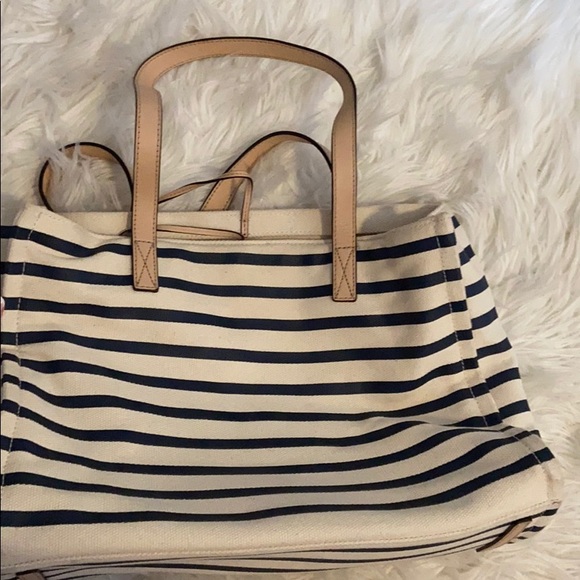 MOVING SALE! Kate spade striped tote bag - Picture 4 of 5